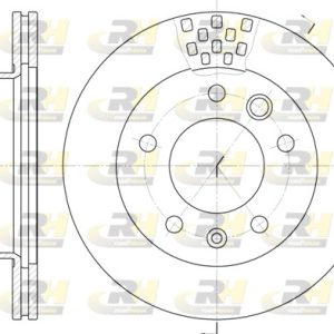 Disc frana ROADHOUSE 6461.10 – VW | AutoRival