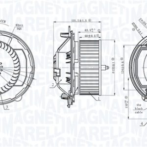 Ventilator habitaclu MAGNETI MARELLI 069412777010 – VW | AutoRival