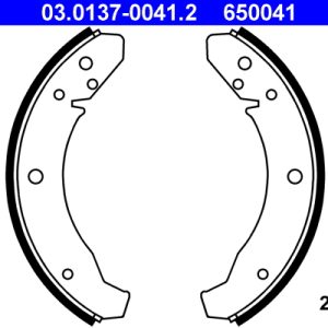 Set saboti frana ATE 03.0137-0041.2 – VW | AutoRival