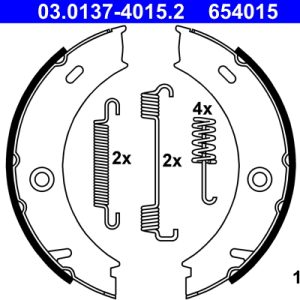 Set saboti frana frana de mana ATE 03.0137-4015.2 – VW | AutoRival