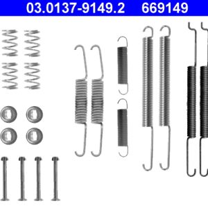 Set accesorii sabot de frana ATE 03.0137-9149.2 – VW | AutoRival