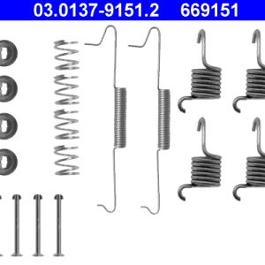 Set accesorii sabot de frana ATE 03.0137-9151.2 – VW | AutoRival