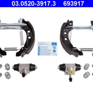 Set saboti frana ATE 03.0520-3917.3 – VW | AutoRival