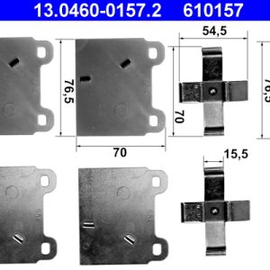 Set accesorii placute frana ATE 13.0460-0157.2 – VW | AutoRival