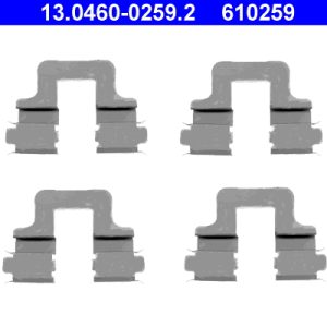 Set accesorii placute frana ATE 13.0460-0259.2 – VW | AutoRival
