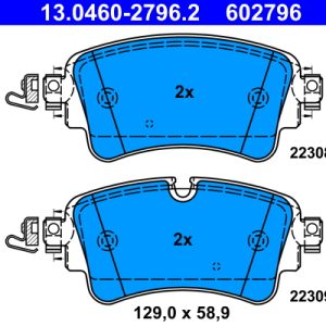 Set placute frana ATE 13.0460-2796.2 – VW | AutoRival