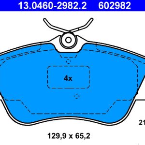 Set placute frana ATE 13.0460-2982.2 – VW | AutoRival