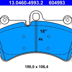 Set placute frana ATE 13.0460-4993.2 – VW | AutoRival