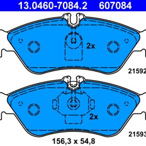 Set placute frana ATE 13.0460-7084.2 – VW | AutoRival