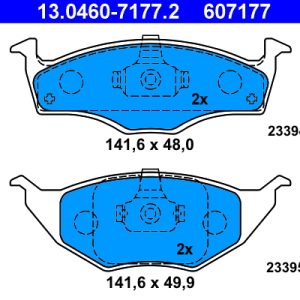 Set placute frana ATE 13.0460-7177.2 – VW | AutoRival
