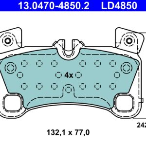Set placute frana ATE 13.0470-4850.2 – VW | AutoRival