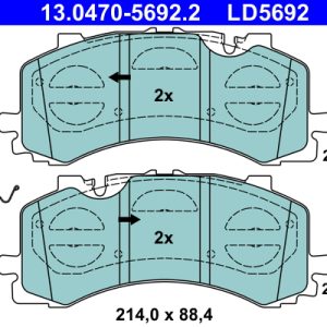 Set placute frana ATE 13.0470-5692.2 – VW | AutoRival