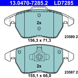 Set placute frana ATE 13.0470-7285.2 – VW | AutoRival
