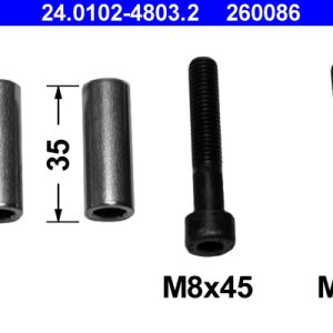Set bucsi de ghidaj etrier frana ATE 24.0102-4803.2 – VW | AutoRival