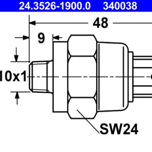 Comutator lumini frana ATE 24.3526-1900.0 – VW | AutoRival