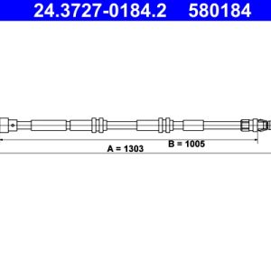 Cablu frana de parcare ATE 24.3727-0184.2 – VW | AutoRival