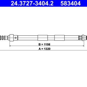 Cablu frana de parcare ATE 24.3727-3404.2 – VW | AutoRival