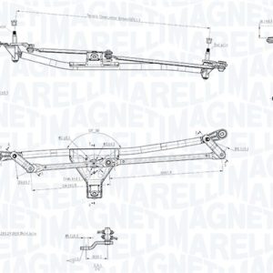 Legaturi stergator parbriz MAGNETI MARELLI 085570721010 – VW | AutoRival