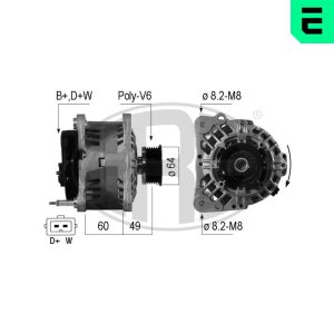 Alternator ERA 210598A – VW | AutoRival