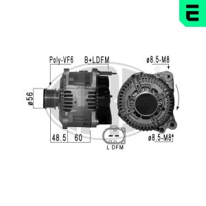 Alternator ERA 210898A – VW | AutoRival