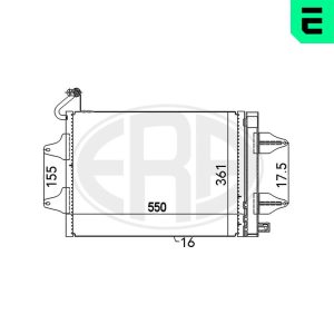 Condensator climatizare ERA 667017 – VW | AutoRival