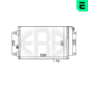 Condensator climatizare ERA 667059 – VW | AutoRival