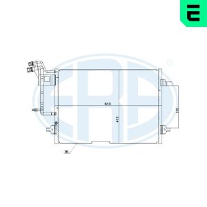 Condensator climatizare ERA 667216 – VW | AutoRival