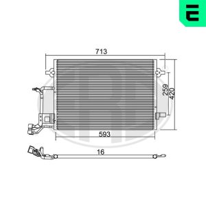 Condensator climatizare ERA 667220 – VW | AutoRival