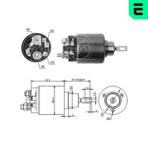 Solenoid electromotor ERA ZM2571 – VW | AutoRival