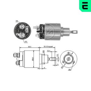 Solenoid electromotor ERA ZM2573 – VW | AutoRival