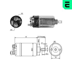 Solenoid electromotor ERA ZM522 – VW | AutoRival