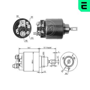 Solenoid electromotor ERA ZM571 – VW | AutoRival