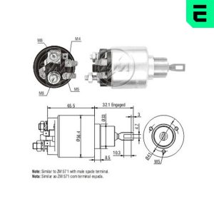 Solenoid electromotor ERA ZM580 – VW | AutoRival