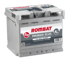 Baterie auto ROMBAT PREMIER PLUS 5502K70050, 50 Ah, 500 A, 12 V, 207 x 175 x 175 mm