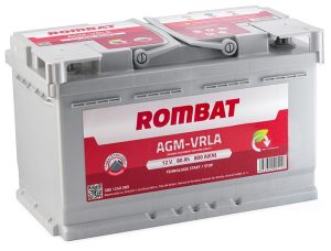 Baterie auto ROMBAT AGM VRLA Start-Stop 5801240080, 80 Ah, 800 A, 12 V, 315 x 175 x 190 mm