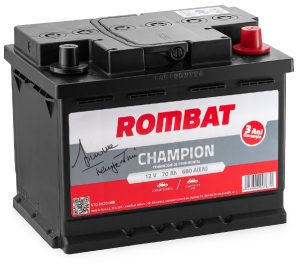 Baterie auto ROMBAT CHAMPION Start-Stop 5703H20068, 70 Ah, 680 A, 12 V, 242 x 175 x 190 mm