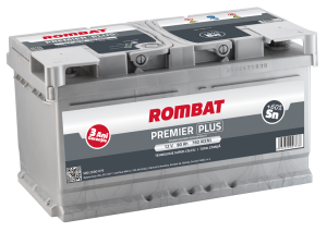 Baterie auto ROMBAT PREMIER PLUS 5802KA0076, 80 Ah, 760 A, 12 V, 315 x 175 x 175 mm