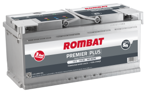 Baterie auto ROMBAT PREMIER PLUS 6102K60095, 110 Ah, 950 A, 394 x 175 x 190 mm