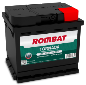 Baterie auto ROMBAT TORNADA 5403510039, 40 Ah, 390 A, 12 V, 207 x 175 x 190 mm