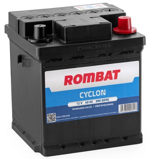 Baterie auto ROMBAT CYCLON 5404700039, 40 Ah, 390 A, 12 V, 175 x 175 x 190 mm