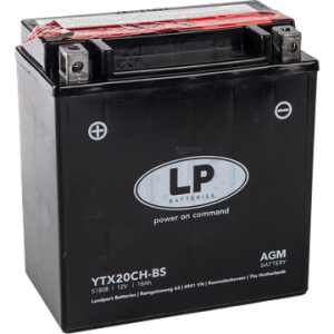 Baterie moto LANDPORT YTX20CH-BS, 12 V, 18 Ah, 270 A