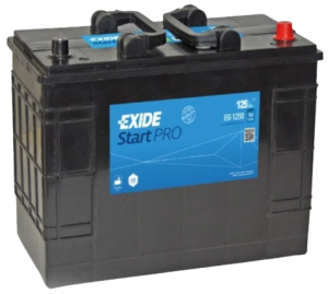 Baterie auto EXIDE Start PRO EG1250, 12 V, 125 Ah, 760 A, 349x175x285 mm, borna dreapta plus