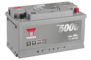 Baterie auto YUASA YBX 5000 Silver YBX5110, 12 V, 85 Ah, 800 A, 315x175x175 mm, borna dreapta plus