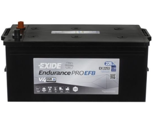 Baterie auto EXIDE EndurancePro EFB EX2253, 12V, 225 Ah, 1150 A, 518x279x240 mm, borna stanga +