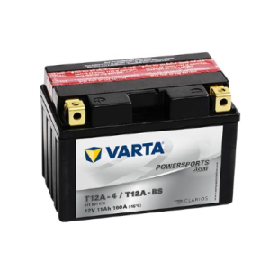 Baterie moto VARTA POWERSPORTS AGM T12A-4 / YT12A-BS 511901016 I314, 12 V, 11 Ah, 160 A, 150x88x105 mm