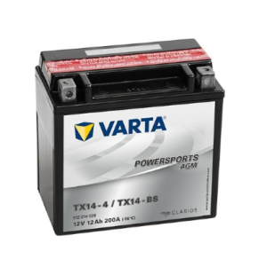 Baterie moto VARTA POWERSPORTS AGM 512014020 I314, 12 V, 12 Ah, 200 A, 152x88x147 mm