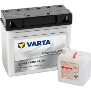 Baterie moto VARTA POWERSPORTS Freshpack 518014010 I314, 12 V, 18 Ah, 100 A, 186 x 82 x 171 mm