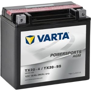 Baterie moto VARTA POWERSPORTS AGM 518902025 I314, 12 V, 18 Ah, 250 A, 177x88x156 mm