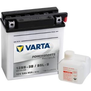 Baterie moto VARTA POWERSPORTS Freshpack 505012006 I314, 12 V, 5 Ah, 60 A, 121x61x131 mm