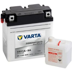 Baterie moto VARTA POWERSPORTS Freshpack 011014008 I314, 6 V, 11 Ah, 80 A, 122x61x135 mm